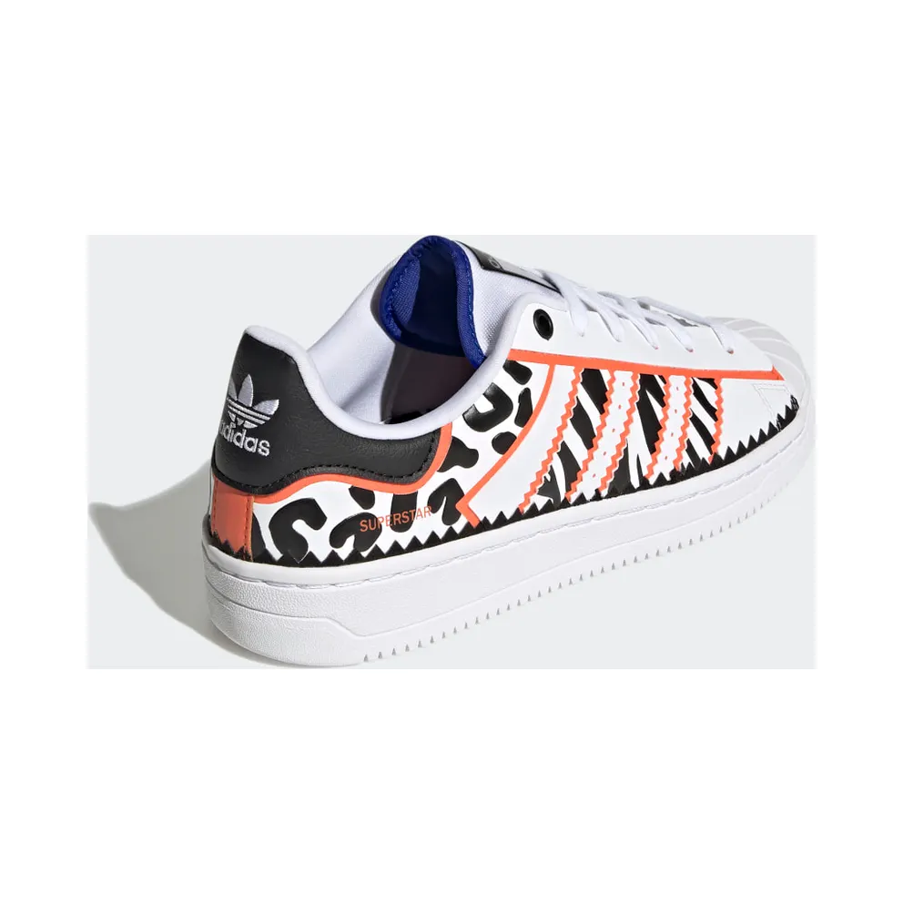 adidas Superstar OT Tech Cloud White / Core Black / True Orange (GW0523)