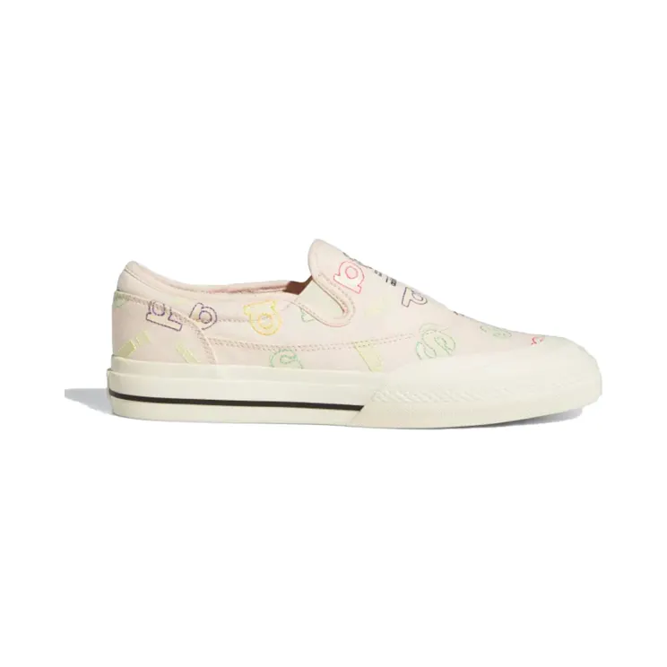 adidas Nizza RF Slip-On Allover Letters (Q47349)