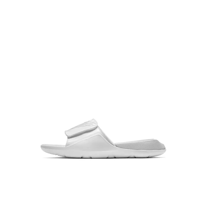 Jordan Hydro 7 Slides White Platinum (GS) White/Pure Platinum/Pure Platinum (AA2516-100)