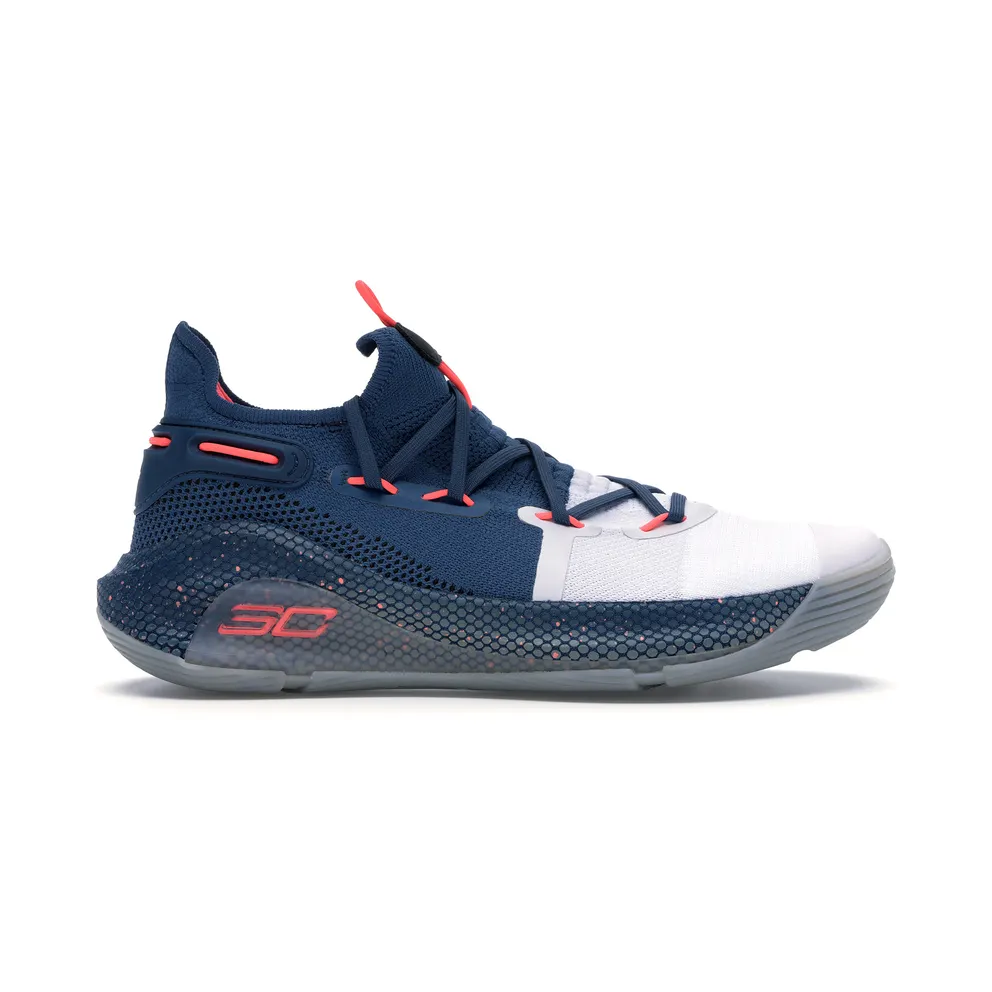 Under Armour Curry 6 Splash Party Petrol Blue/Mod Grey (3020612-405)