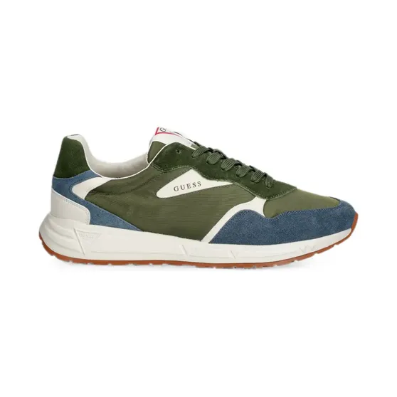 Guess Usa Aria met vlakken en logoprint “Green” (FMJRIAELE12)