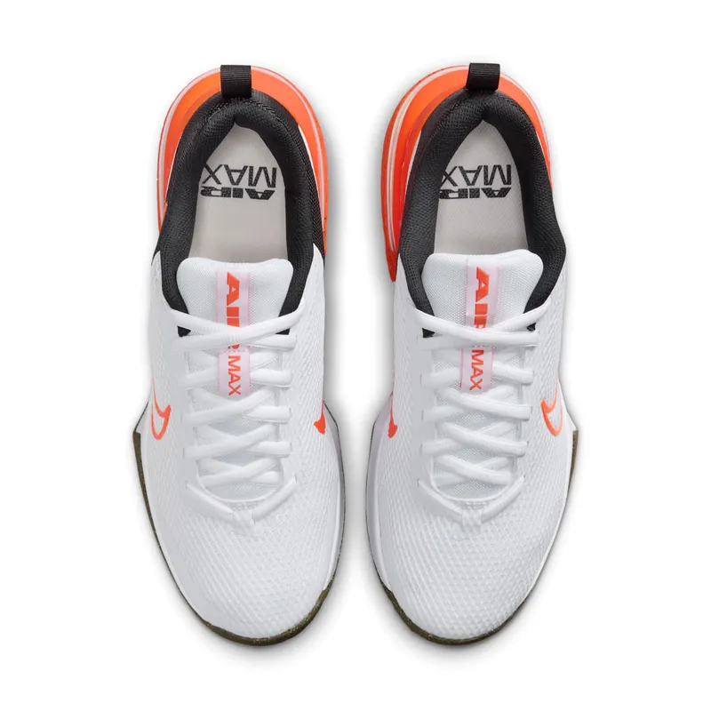 Nike Air Max Alpha Trainer 6 White Black Safety Orange (FQ1833-109)