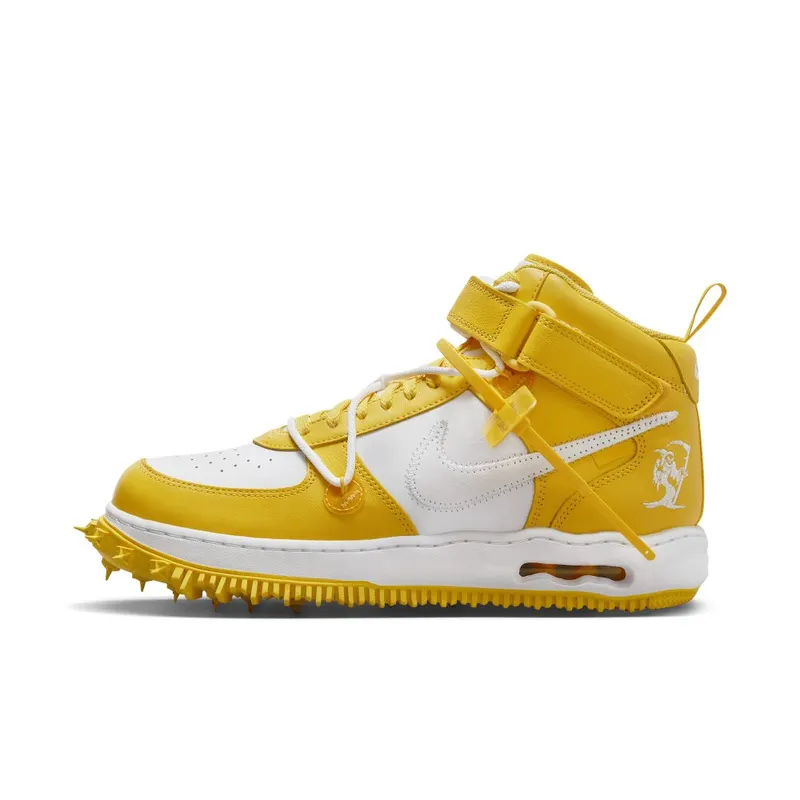 Nike Air Force 1 Mid x Off-White ™ White/Varsity Maize/White (DR0500-101)
