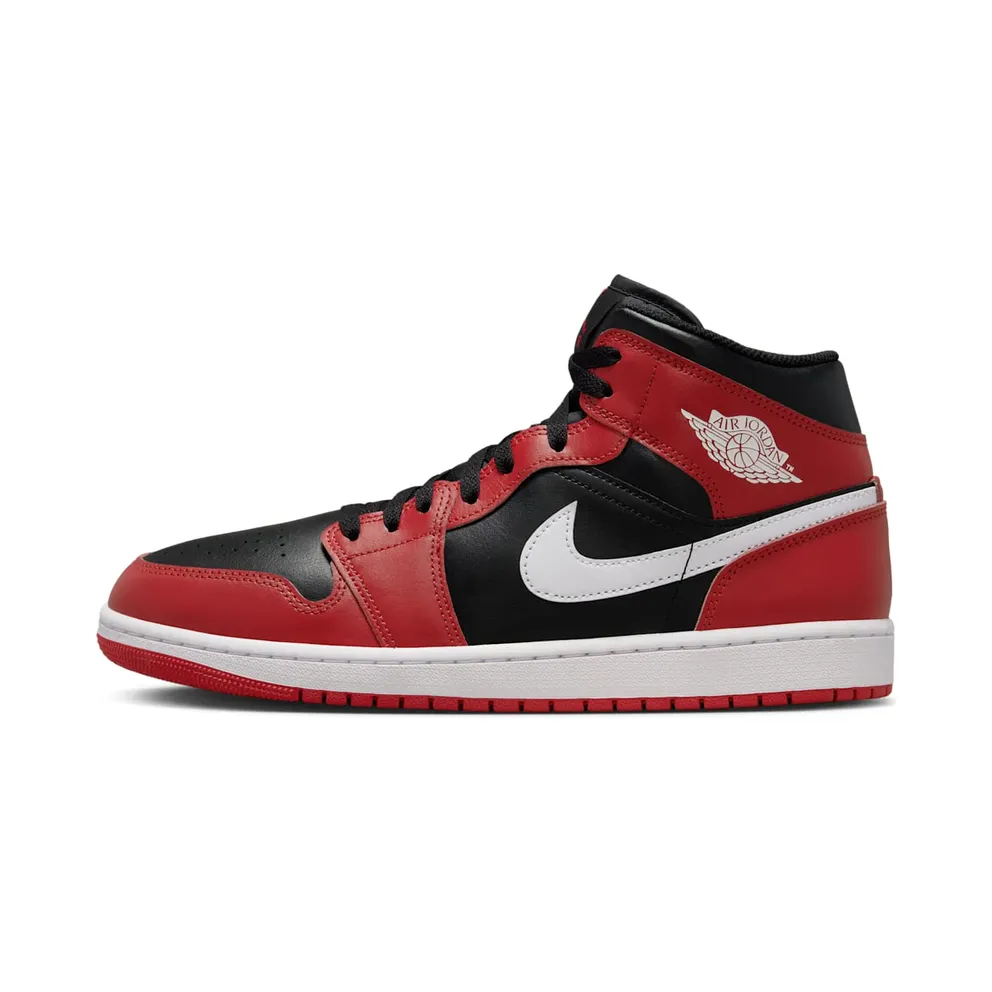 Air Jordan 1 Mid (2024) “Gym Red Black White” (DQ8426-061)