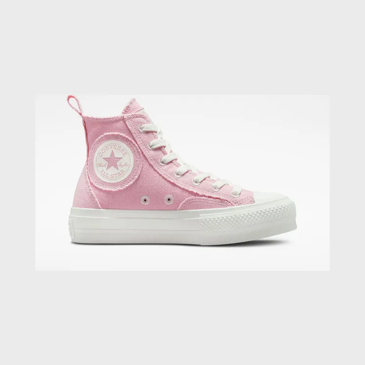 Converse Chuck Taylor All Star Lift Platform Oversized Patch Sunrise Pink/sunrise Pink