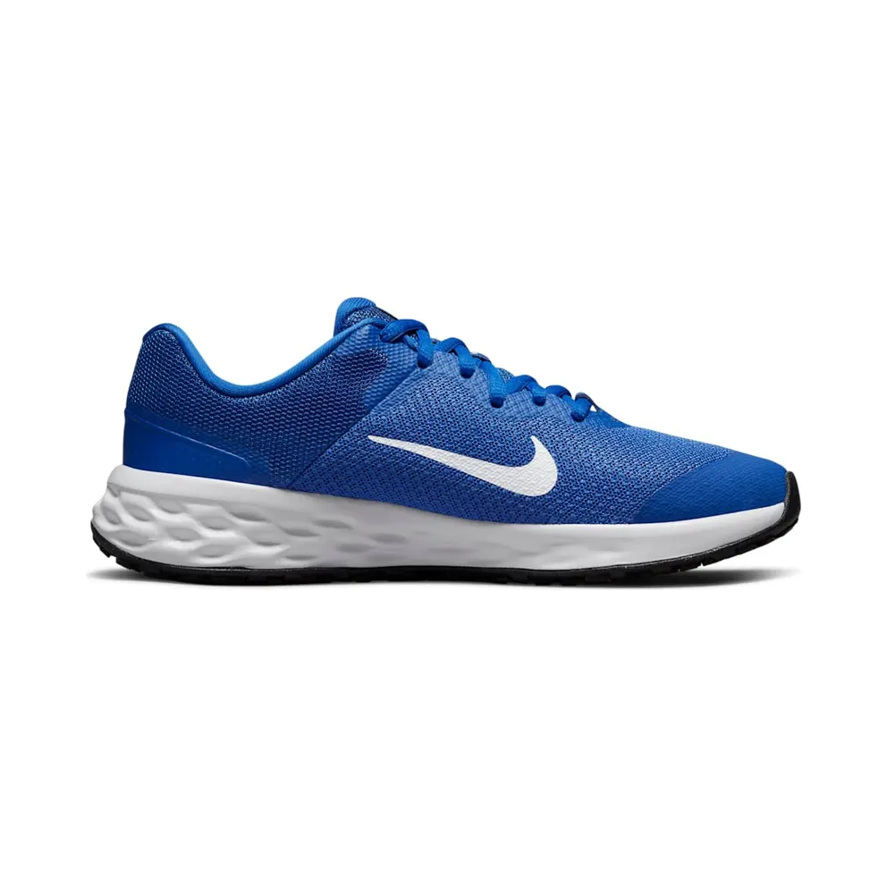 Nike Revolution 6 Older Kids’ Road Running Blue 50% Sustainable Materials (DD1096-411)