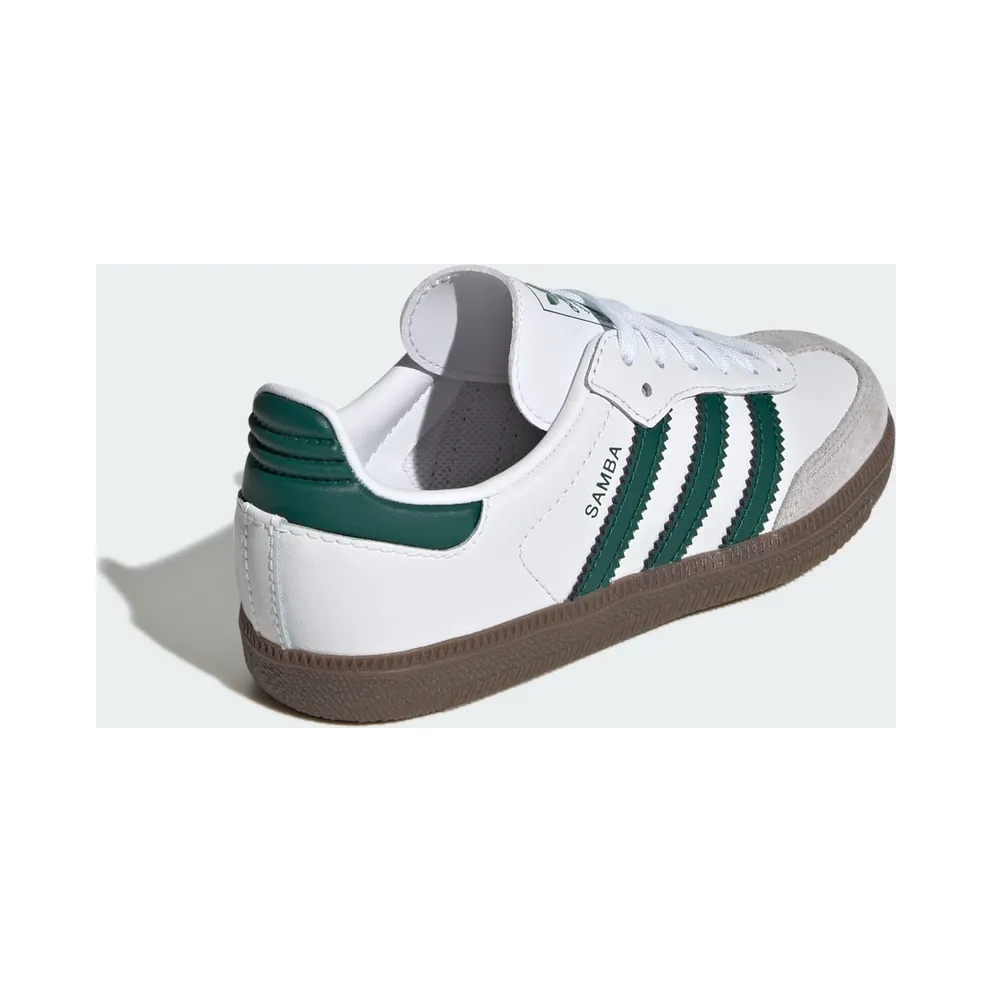 Adidas Samba OG PS “White Collegiate Green Gum” (JQ2840)