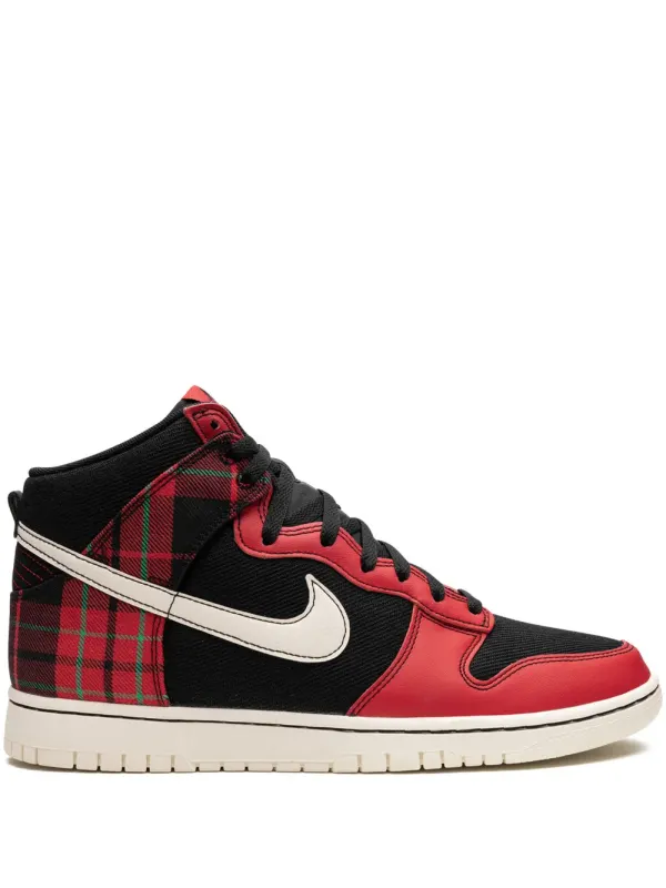 Nike Dunk High geruite sneakers – Grey (DV0826)