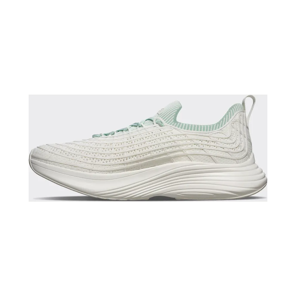 APL TechLoom Zipline “Ivory/Matcha/Ribbed” (Women)