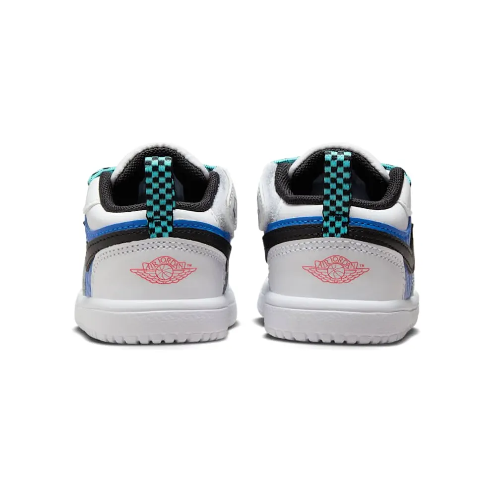 Jordan 1 Low ALT SE TD “White Hyper Royal Hyper Jade Black” (FQ8710-100)