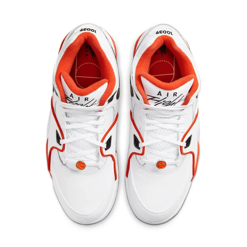 Nike Air Flight 89 Rucker Park White/Team Orange-Black (CZ6097-100)