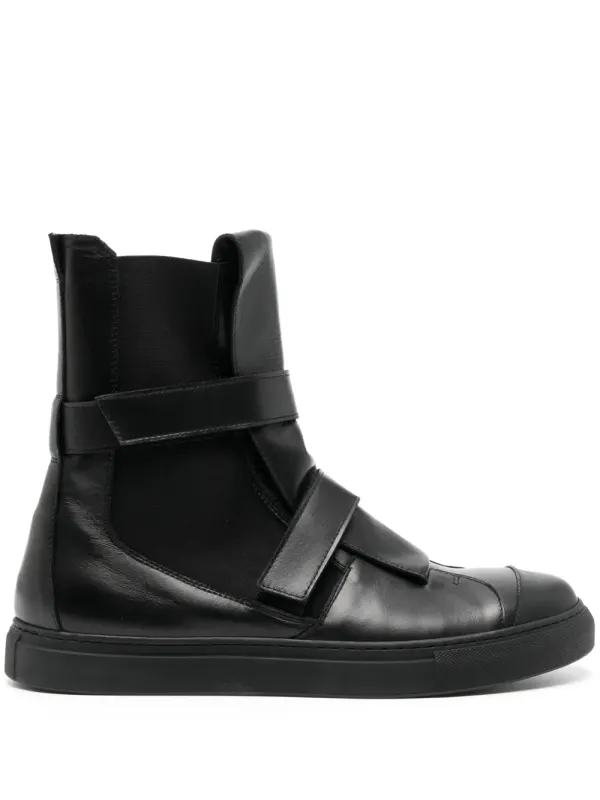 Nicolas Andreas Taralis High-Top- mit Klettverschluss – Black (HBOT100210001)