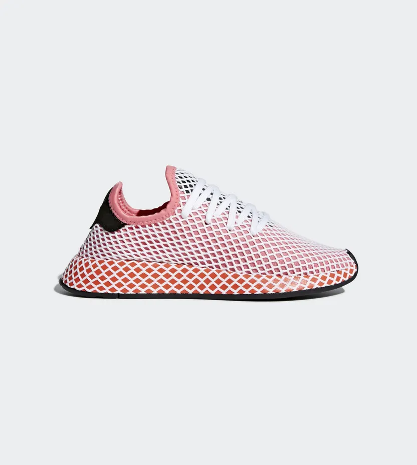 adidas Deerupt Chalk Pink Bold Orange (W)
