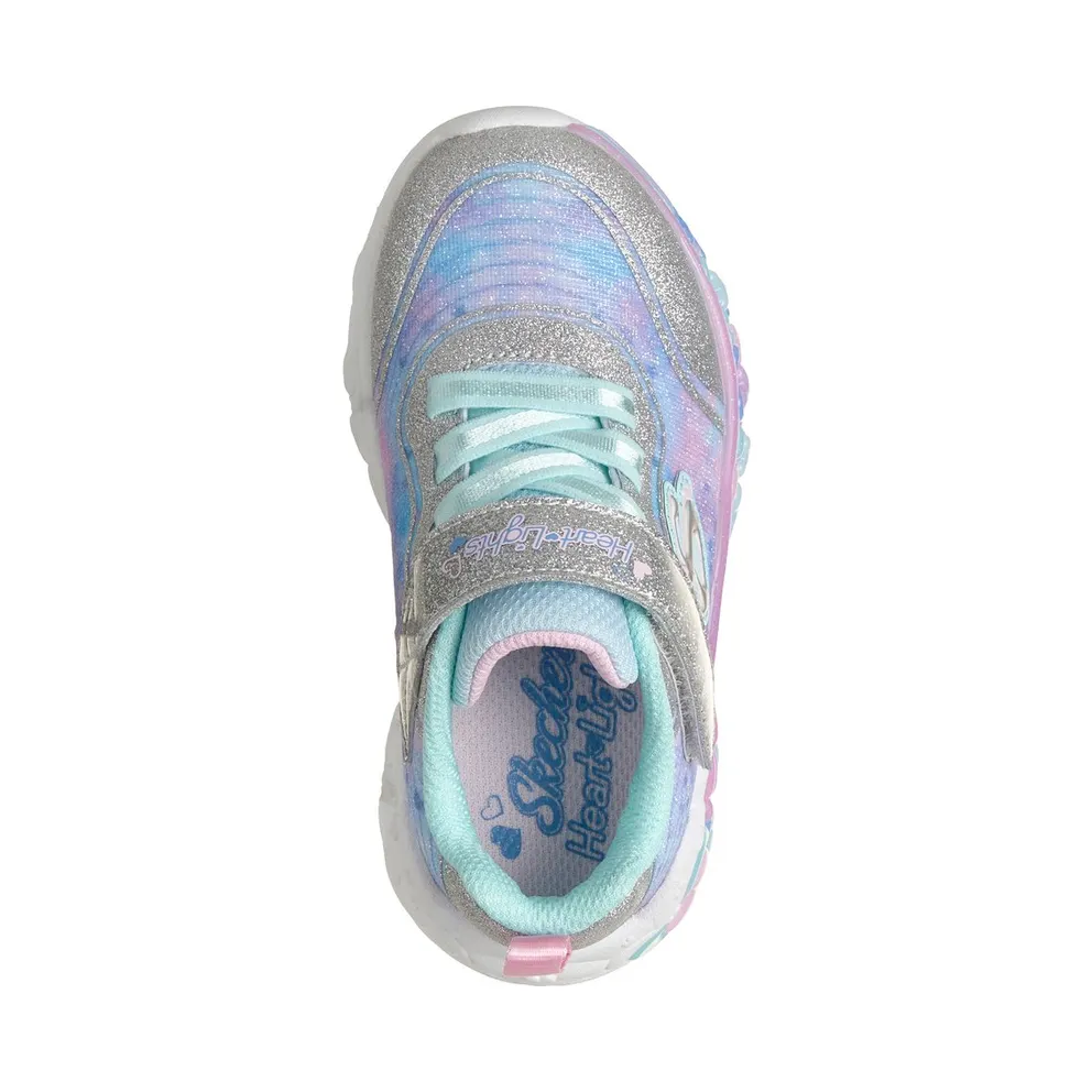 Skechers S-Lights: Eternal Heart Lights Silver (302696NSMLT)