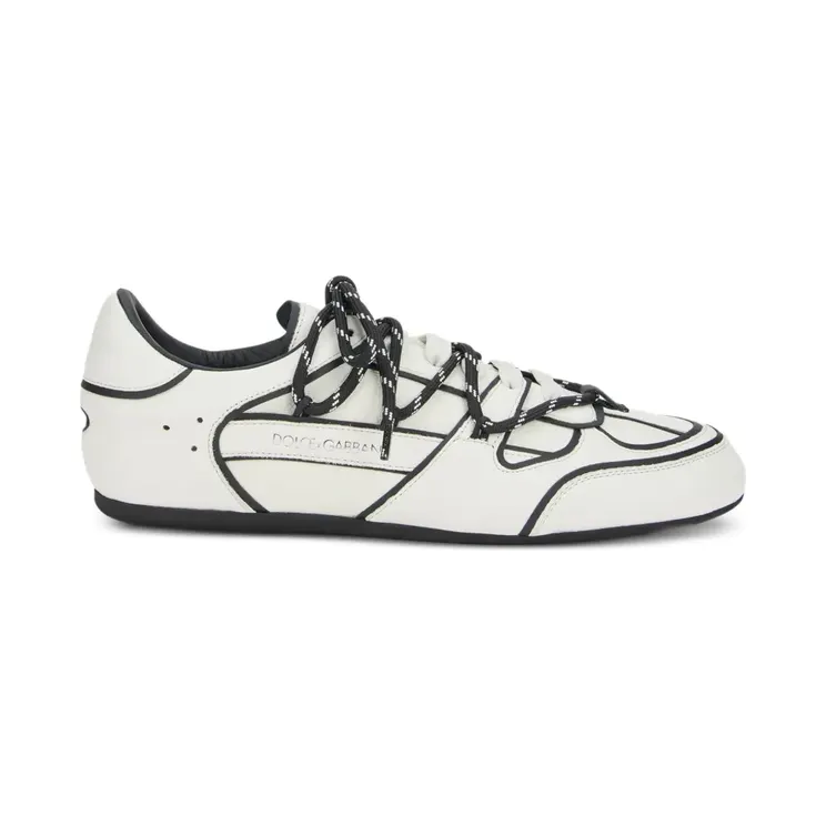 Dolce & Gabbana Dolce & Gabbana contrast-piping lace-up “White” (CS2448A0703)