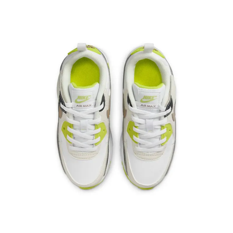 Nike Air Max 90 EasyOn White Cyber Dark Smoke Grey Khaki (HF6357-103)