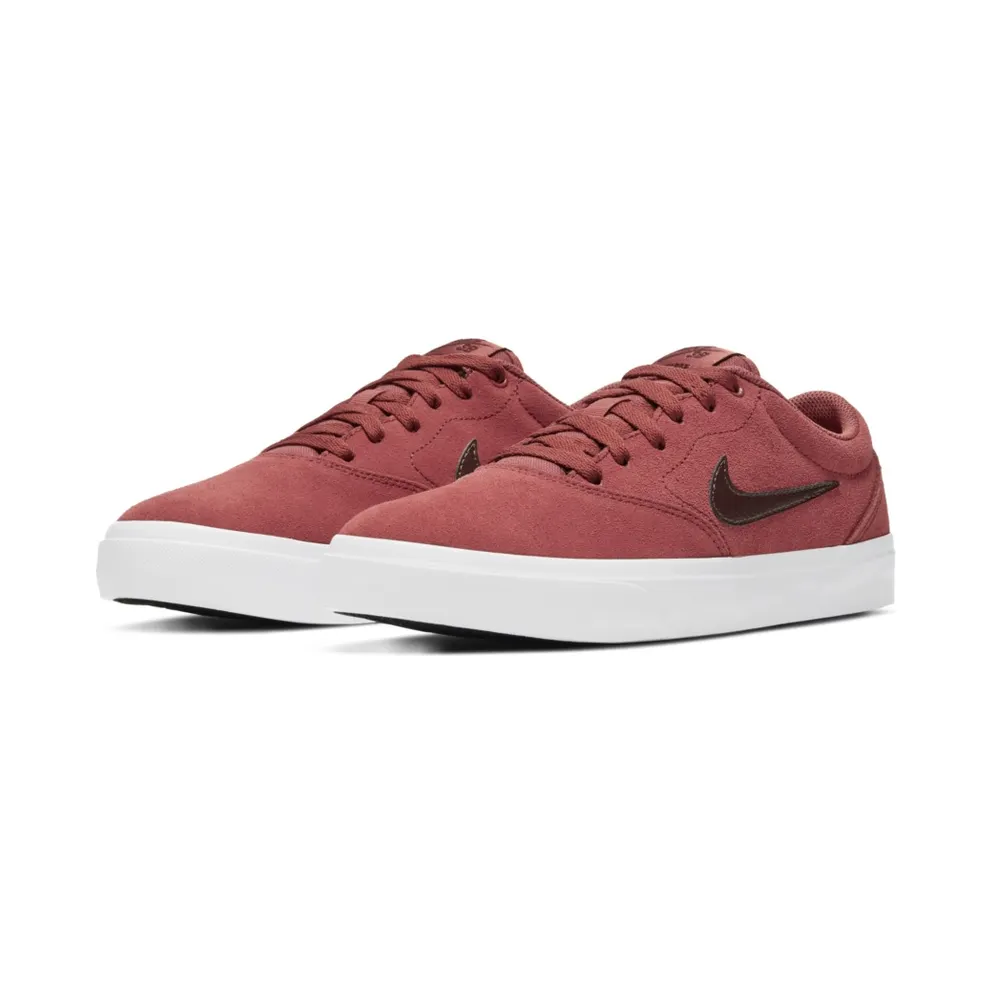 Nike SB Charge Suede “Claystone Red / White / Mystic Dates” (CT3463-600)