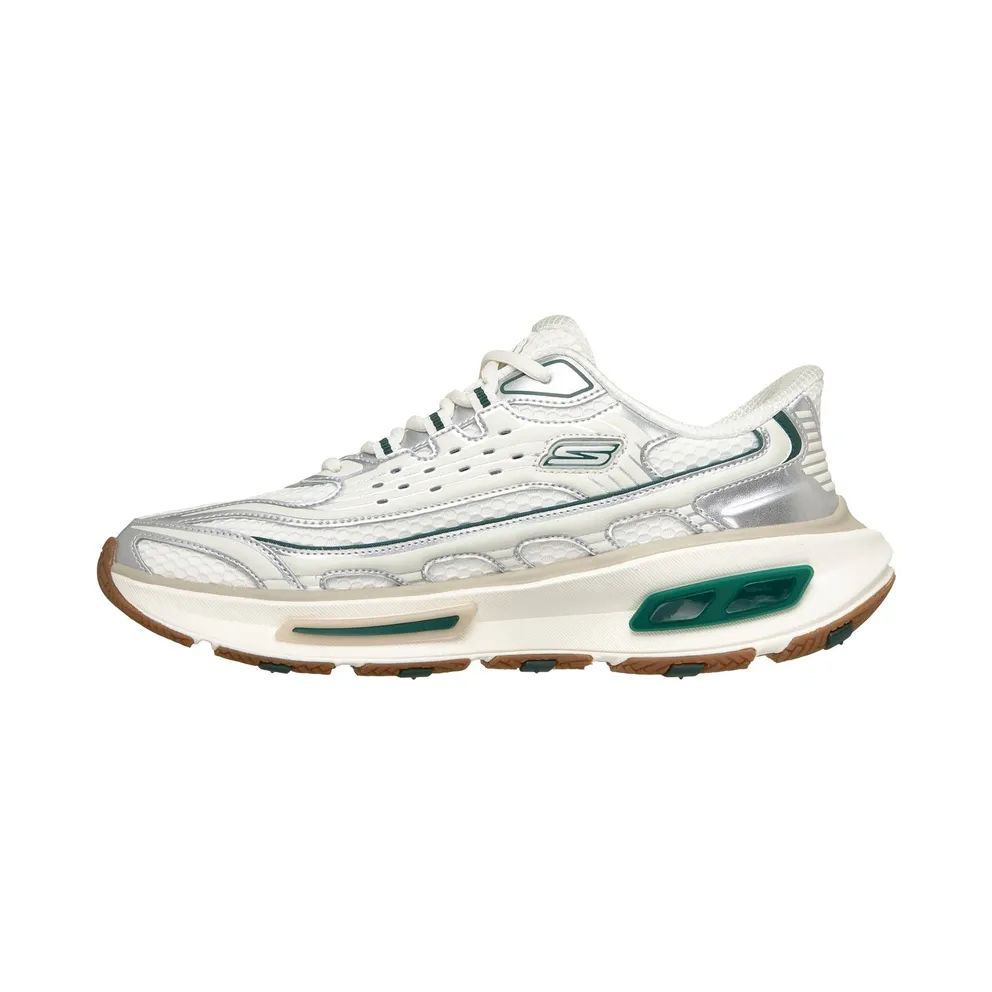 Skechers Slip-ins: Arch Fit D’Lites 330 – Modern Retro Jogger Sneaker Off-White/Groente