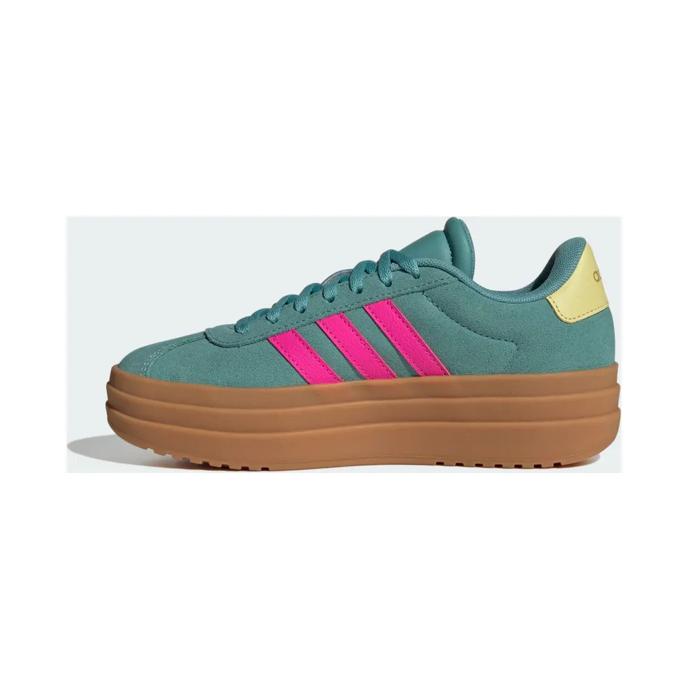 Adidas VL Court Bold Lifestyle Kids Powder Teal / Shock Pink / Powder Yellow (JQ4482)