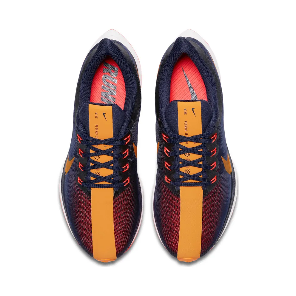 Nike Zoom Pegasus 35 Turbo Blackened Blue Orange Peel (W) Blackened Blue/Orange Peel-Flash Crimson-Black-Moon Particle-White (AJ4115-486)