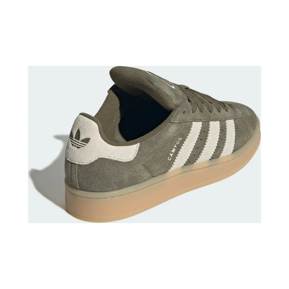 Adidas Campus 00s Medium Dark Khaki / Off White / Gum (JQ8355)