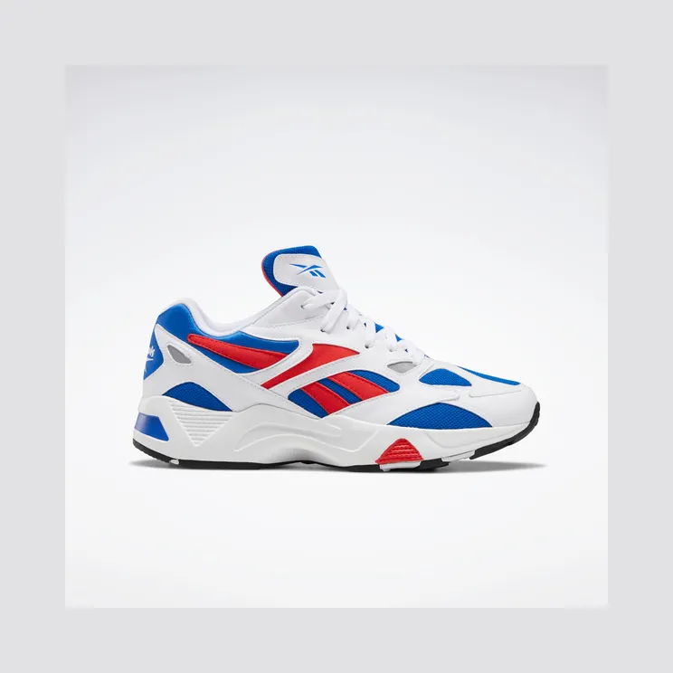 Reebok Aztrek 96 Schoenen White / Humble Blue / Radiant Red