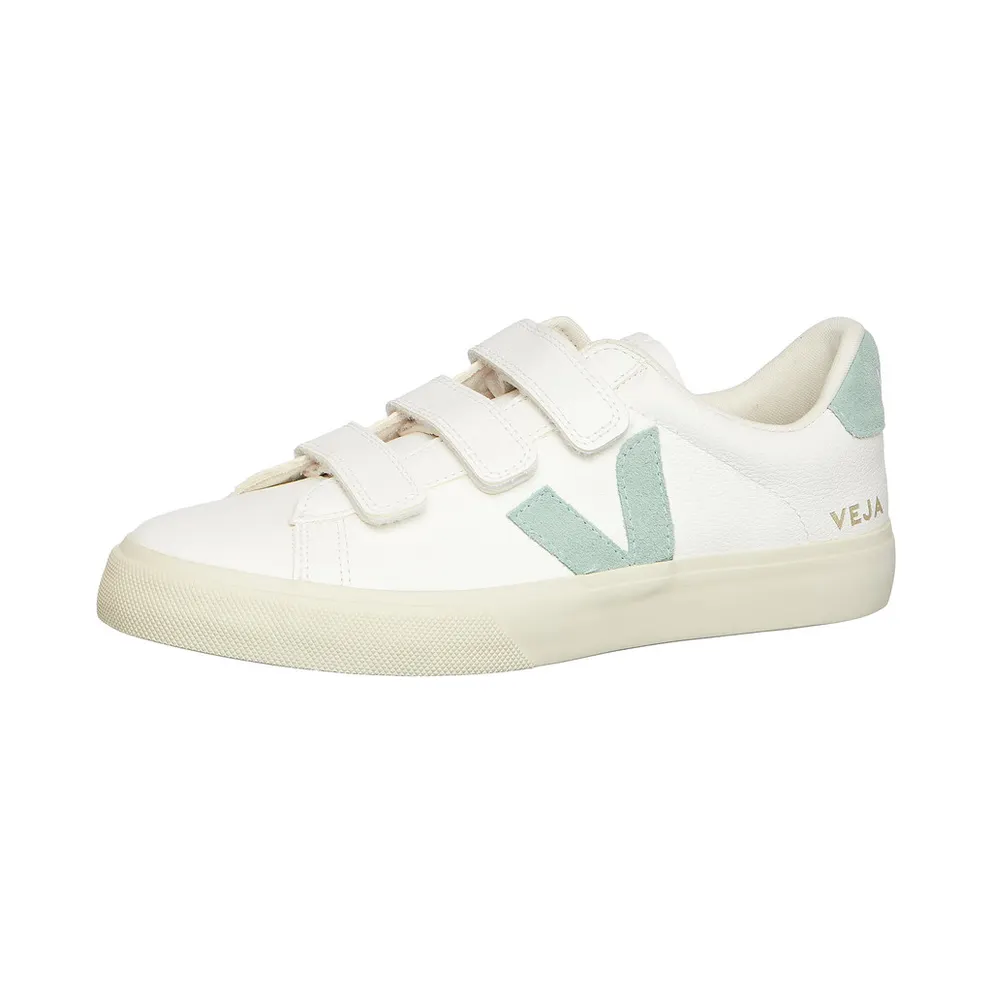 Veja Recife Logo Extra White / Matcha (RC0592878B)