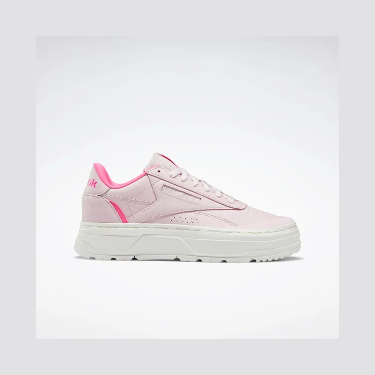 Reebok Club C Double GEO Frost Berry / Chalk / Atomic Pink