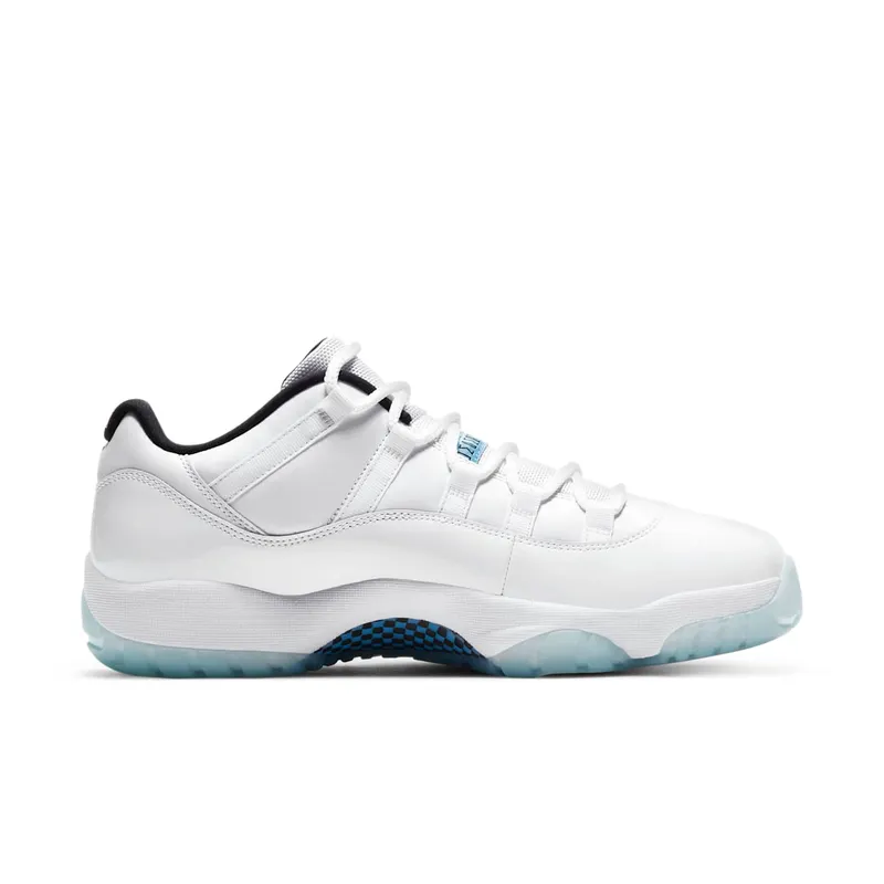 Jordan 11 Retro Low Legend Blue (GS) – “White / Legend Blue / White” (AV2187-117)