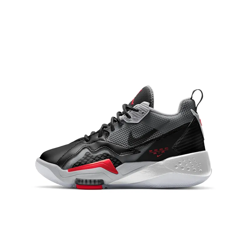 Jordan Zoom 92 Black Cement (GS) Black/University Red-Anthracite-Sky Grey (CN9138-001)
