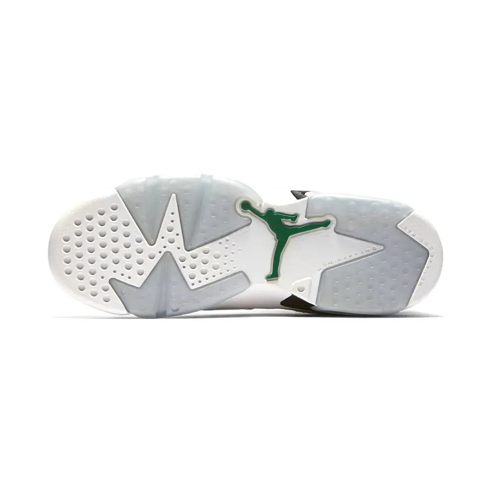 Jordan 6 Retro Gatorade Like Mike White (GS) Summit White/Team Orange-Black (384665-145)