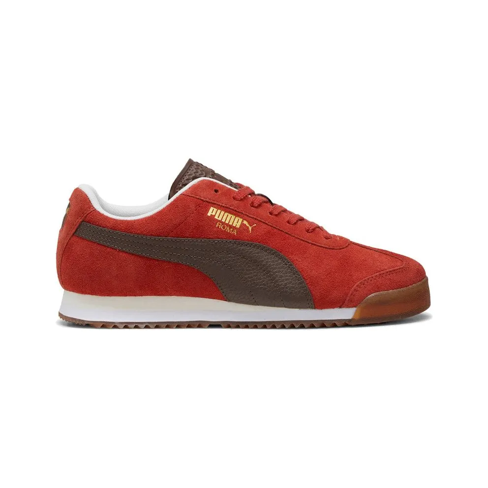 Puma Roma Suede Mars Red Espresso Brown (398635-04)