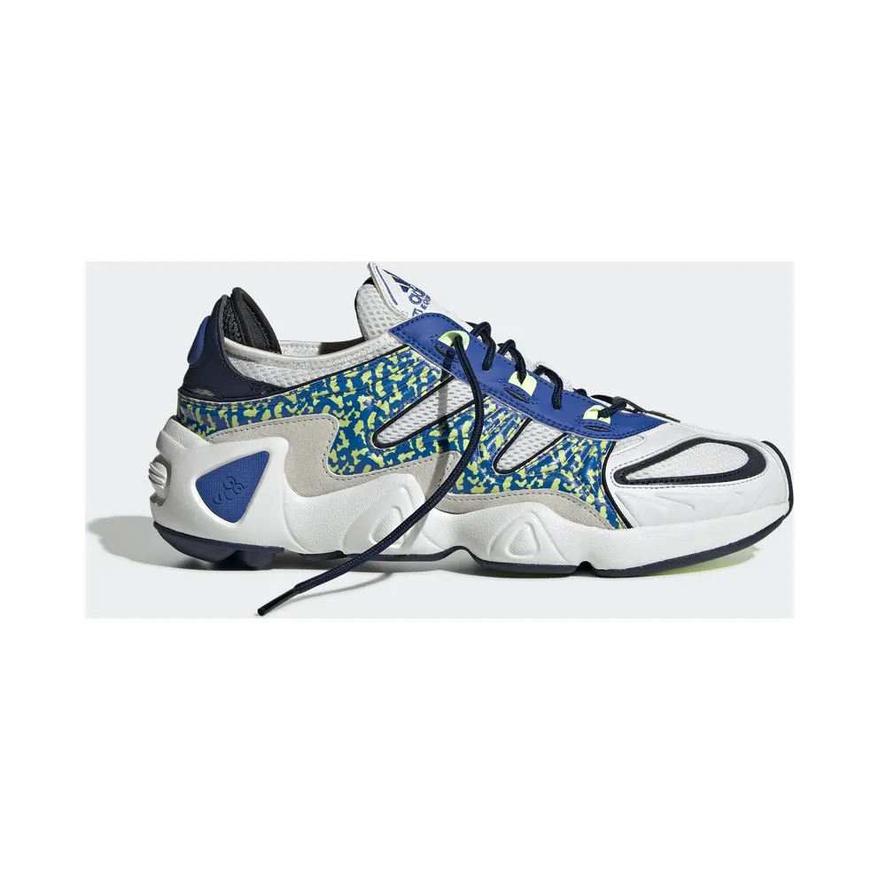 adidas FYW S-97 White Blue CRYSTAL WHITE/BLUE/HI-RES YELLOW (EE5307)