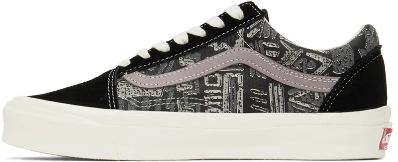 Vans Black & Purple UA OG Old Skool LX (VN0A4P3X92M)