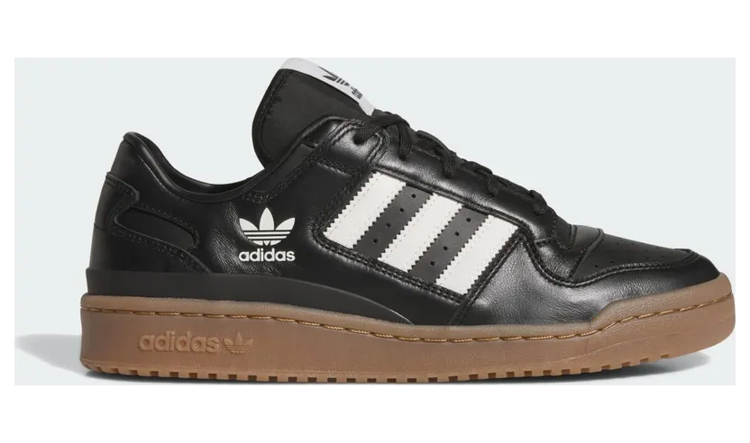 Adidas Forum Low Sneakers Core Black / Cloud White / Gum M2 (JQ0208)