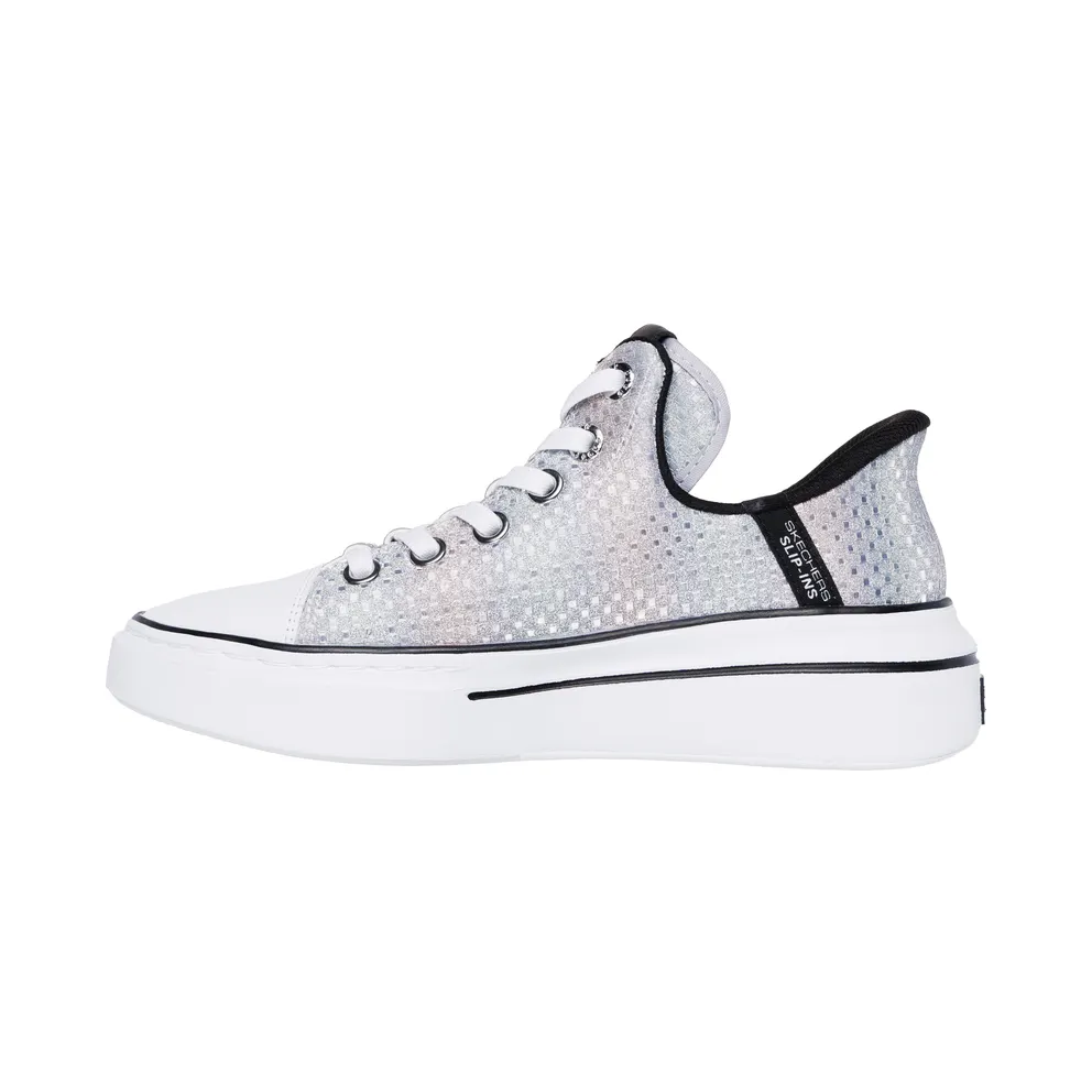 Skechers Slip-ins: Snoop One Disco Snoop “Silver / Multi (186006 Smlt)” (186006SMLT)