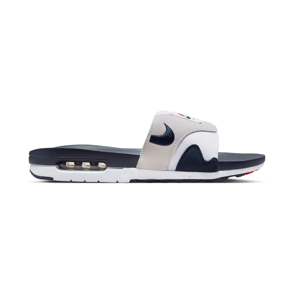 Nike Air Max 1 Slide Obsidian University Red (DH0295-104)