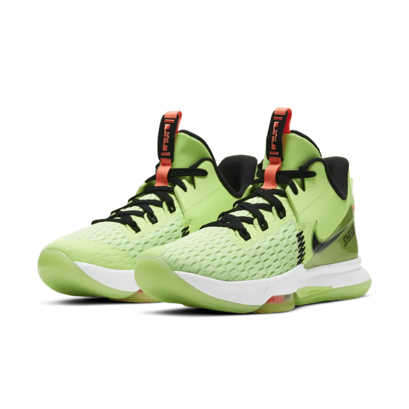 LeBron Witness 5 Basketball Green (CQ9380-300)