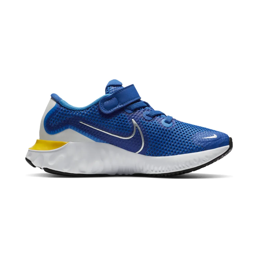 Nike Renew Run “Game Royal / Photo Blue / Black / Metallic Silver” (CT1436-408)