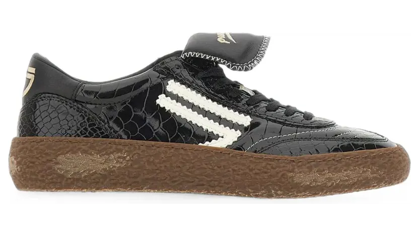 Puraai Polly Tab crocodile-effect Polly Tab sneakers – Schwarz (PU405T008VIPER)