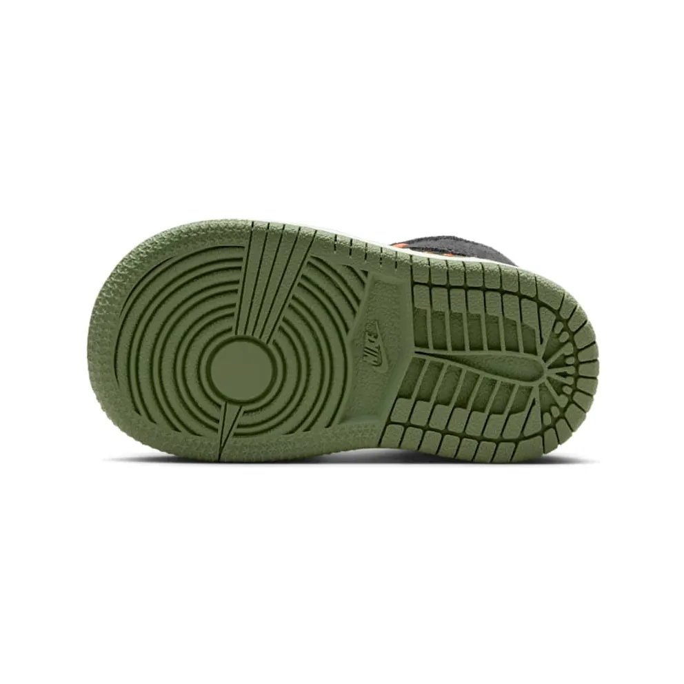Jordan 1 Mid SE Craft Anthracite Black Bright Mandarin Sky J Light Olive (FD9093-003)