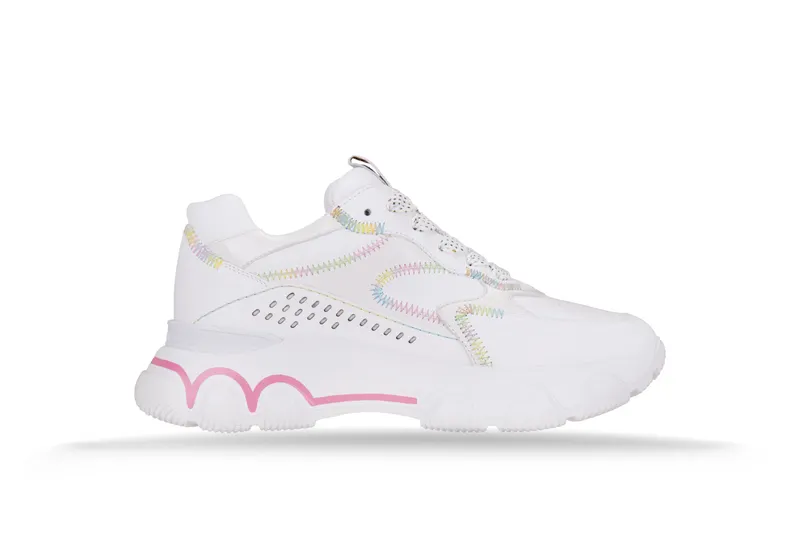 Hogan Hyperactive “White/Multicolor” (HXW5490EC50 QYM)