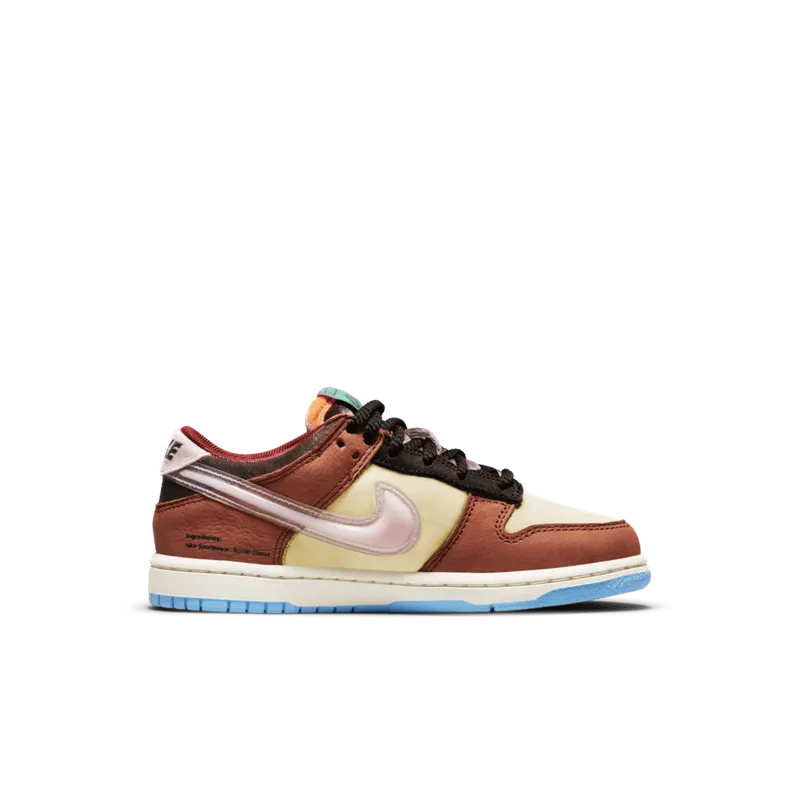 Nike Dunk Low Social Status Free Lunch Chocolate Milk (PS) (DM3349-700)
