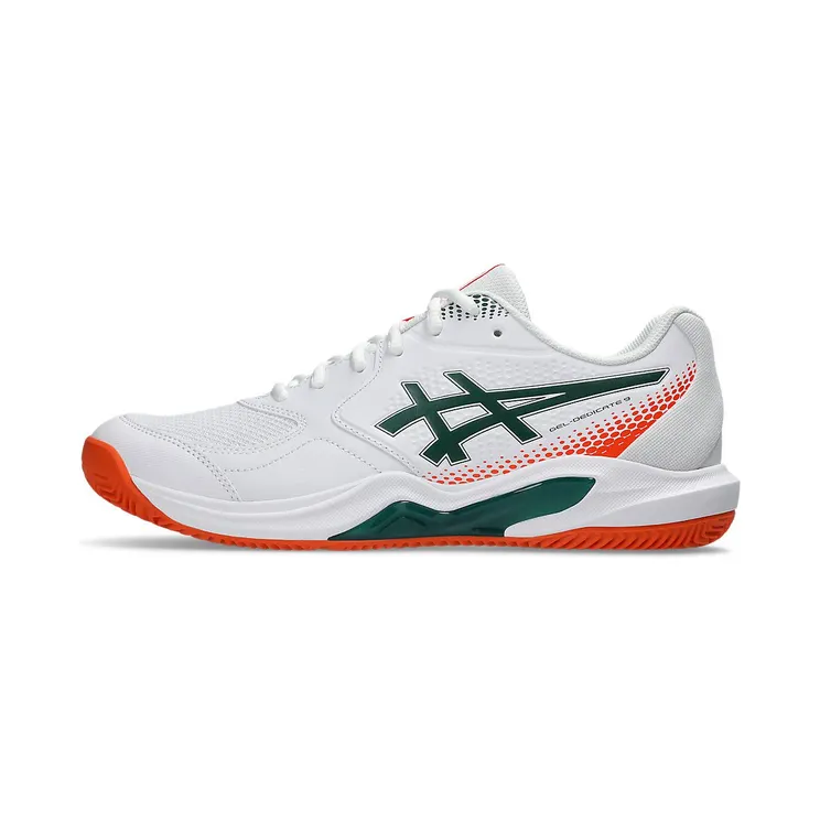 ASICS GEL-DEDICATE 9 PADEL “White / Jewel Green” (1041A546-100)