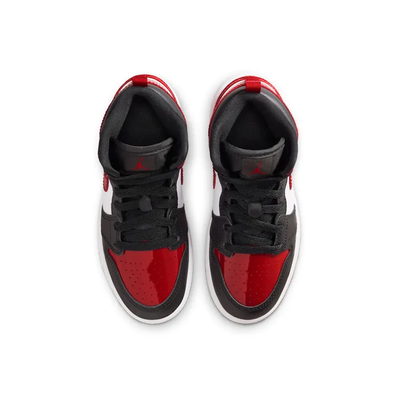 Jordan 1 Mid SE PS “Patent Bred Toe” (HV4444-006)