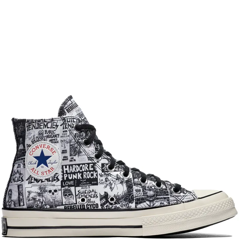 Converse Chuck Taylor All-Star 70s Hi Suicidal Tendencies Black/White (162880C)