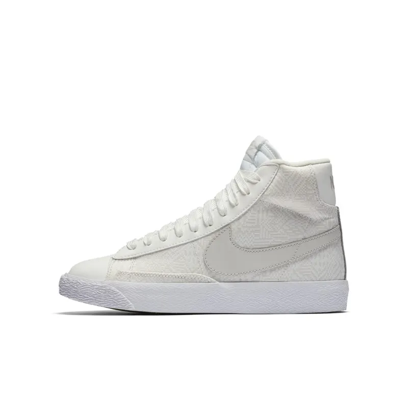 Nike Blazer Mid Summit White Light Bone (GS) Summit White/White-Light Bone (902772-100)