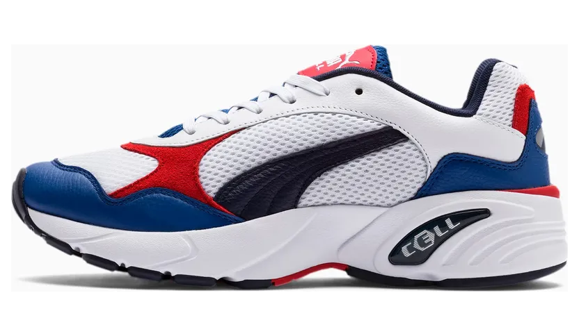 Puma CELL Viper Leather Weiß/Blau/Rot (370996-02)