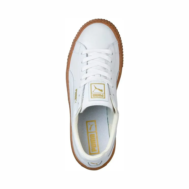 Puma Basket Platform Core Puma White (364040-01)
