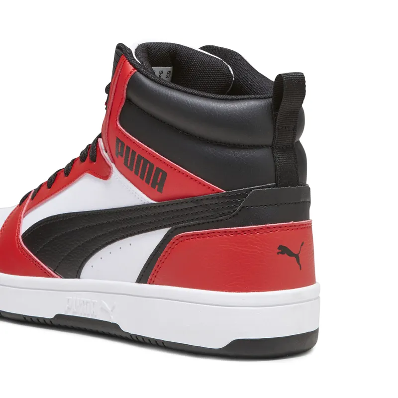 Puma Rebound “Puma White / Puma Black / For All Time Red” (392326_04)